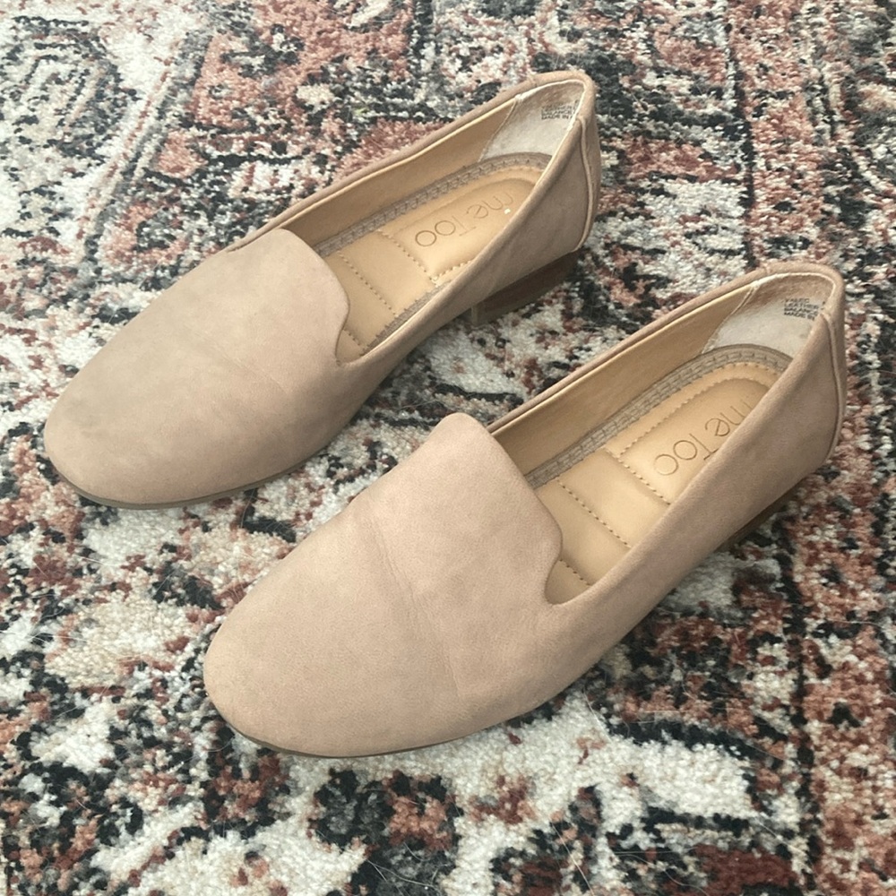 MeToo Beige Women's Loafers